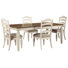 Dazhane Extendable Four Leg Dining Set