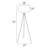 Ensemble 3 pièces de lampes de table et sur pied Altraud-57968165