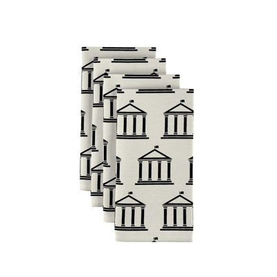 Polyester Abstract Square Napkin