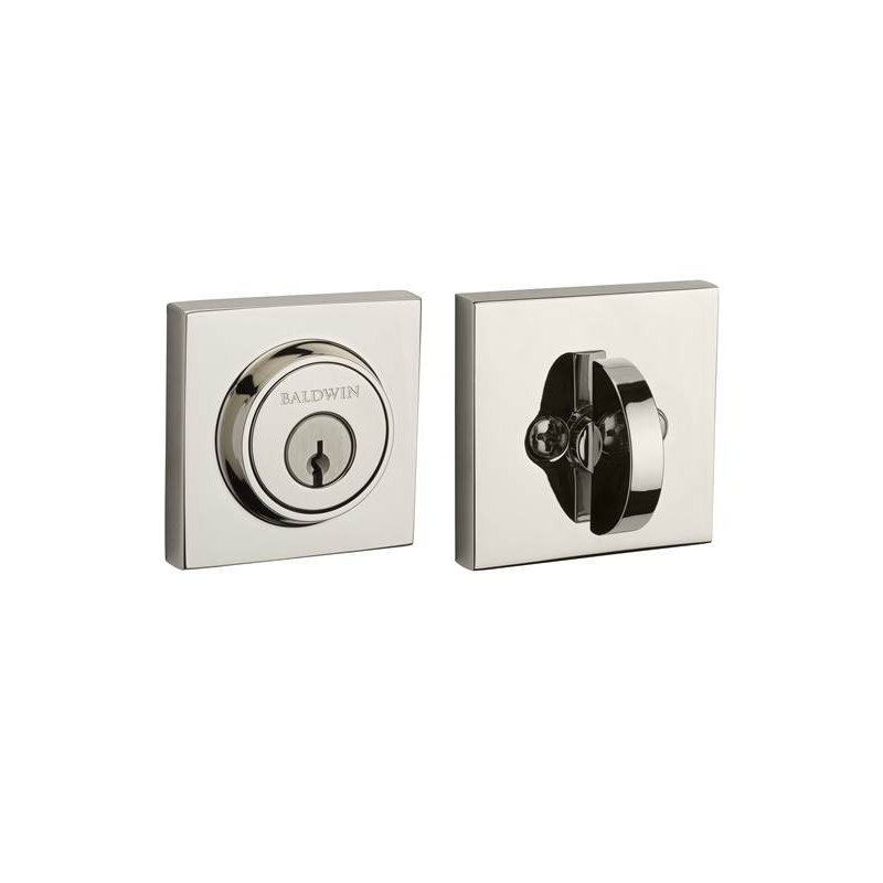 Contemporary Single Cylinder Deadbolt, Keyed Alike, Yes