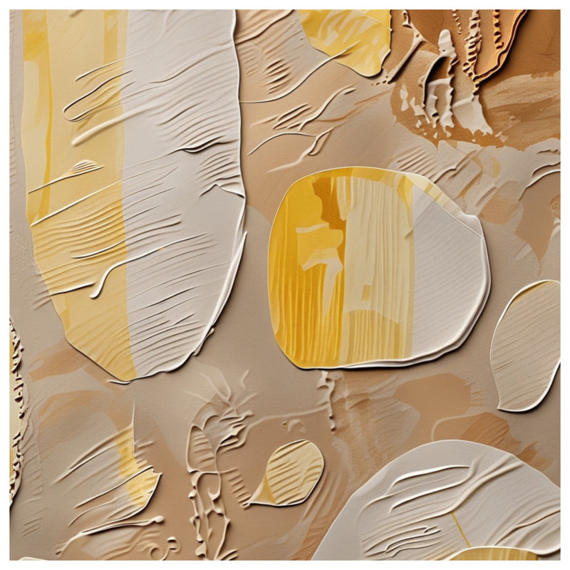 Couvertures à formes abstraites, 60in W x 80in H