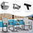 Armyn 2-Person Outdoor Patio Rocking Set-1485020876
