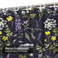 Rideau de douche aquarelle fleurs sauvages et grandes sarcelles avec 12 crochets-1670249751