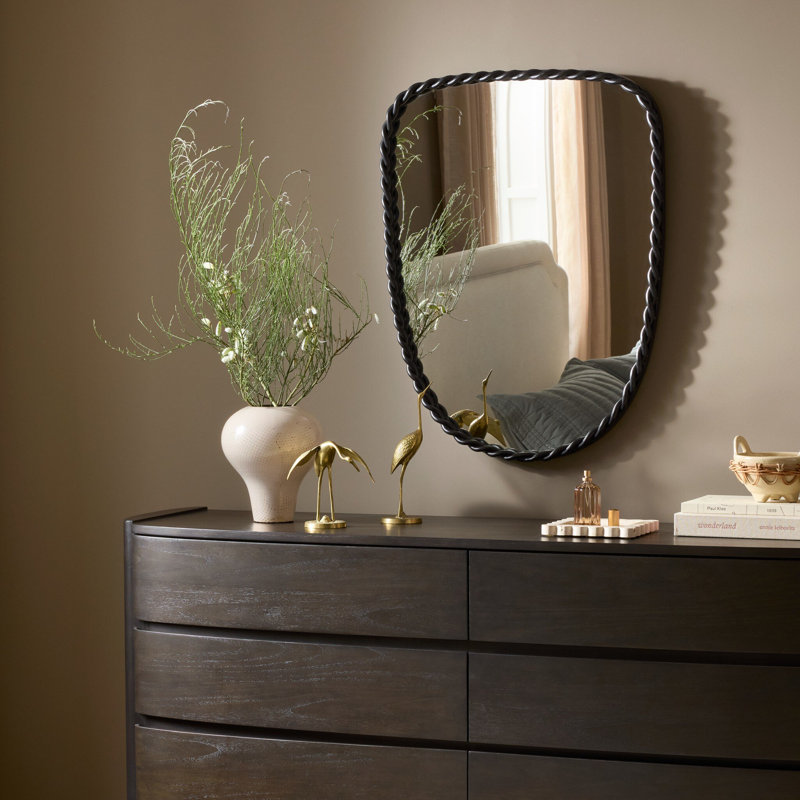 Dren Free Form Iron Mirror