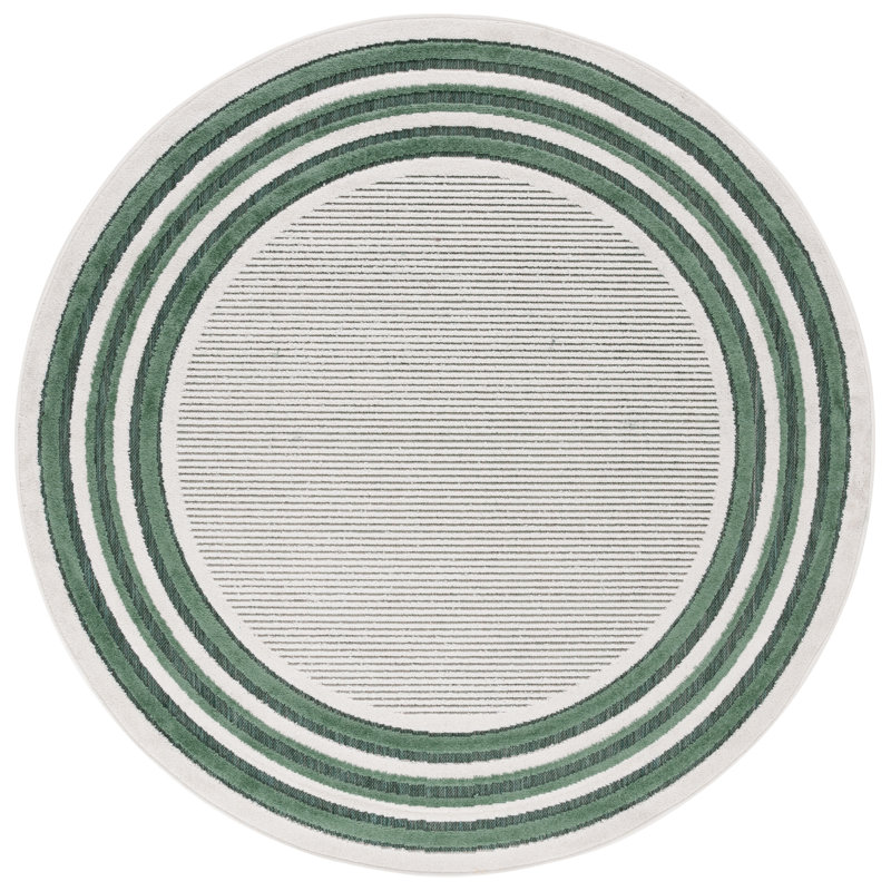 Brysin Area Rug, Round 6'7"