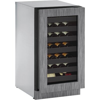 31 Bottle 2000 Series Reversible Integrated Frame Single Zone Freestanding Wine Refrigerator -  U-Line, U-2218WCINT-00B