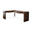 Bureau en bois massif en forme de L brun noyer avec 3 tiroirs-1814870188-1814870191