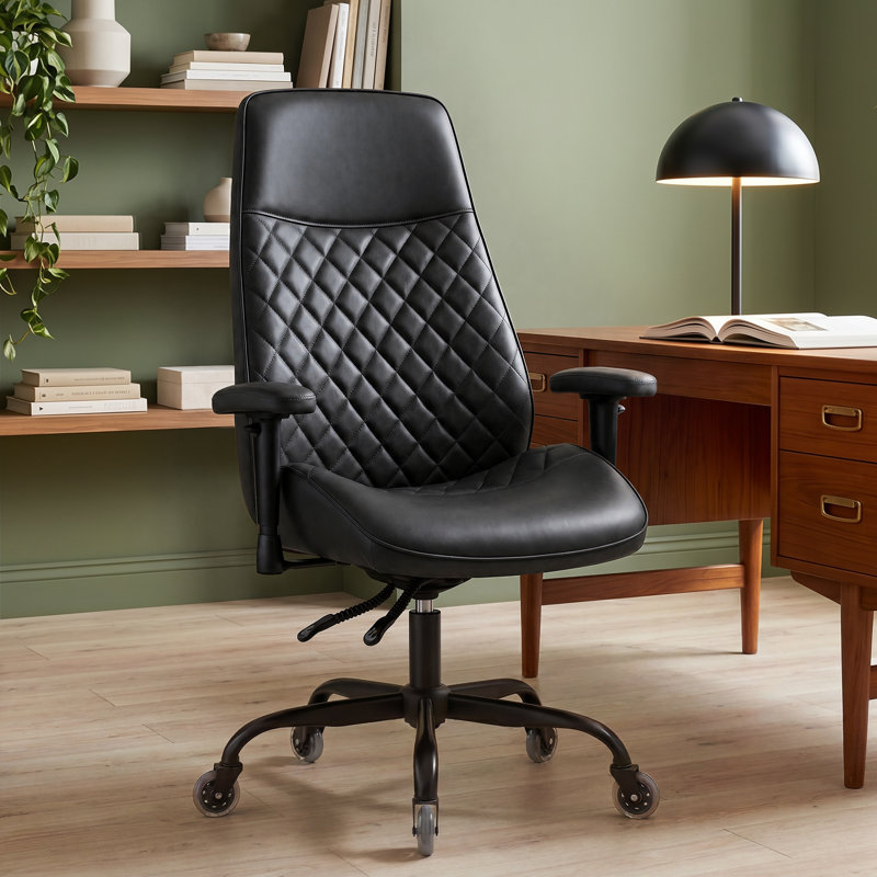 Fauteuil de bureau Camellia, Noir