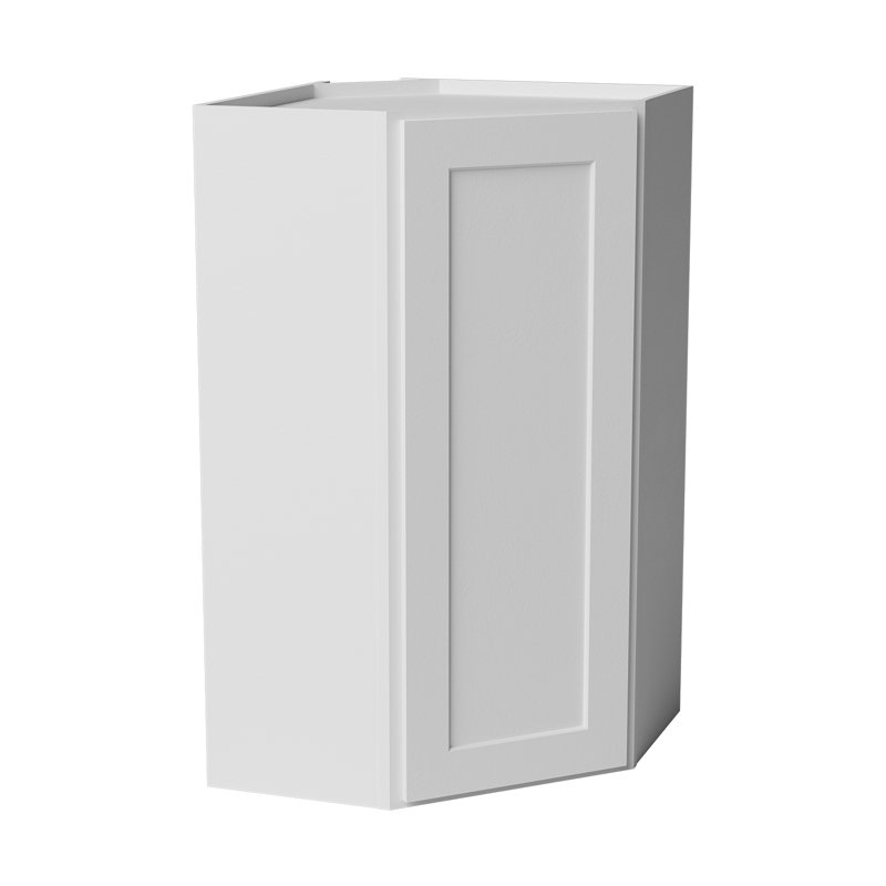 Armoire murale diagonale, Blanc, 24" W x 42" H x 12" D