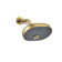 Statement™ 2.5 GPM Oval Multifunction Showerhead with Katalyst Air-Induction Technology