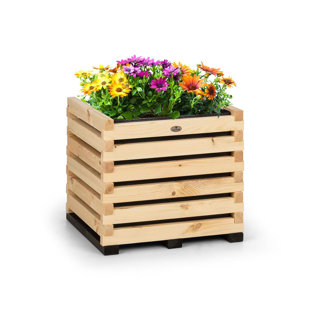 Wood Raised Garden Bed