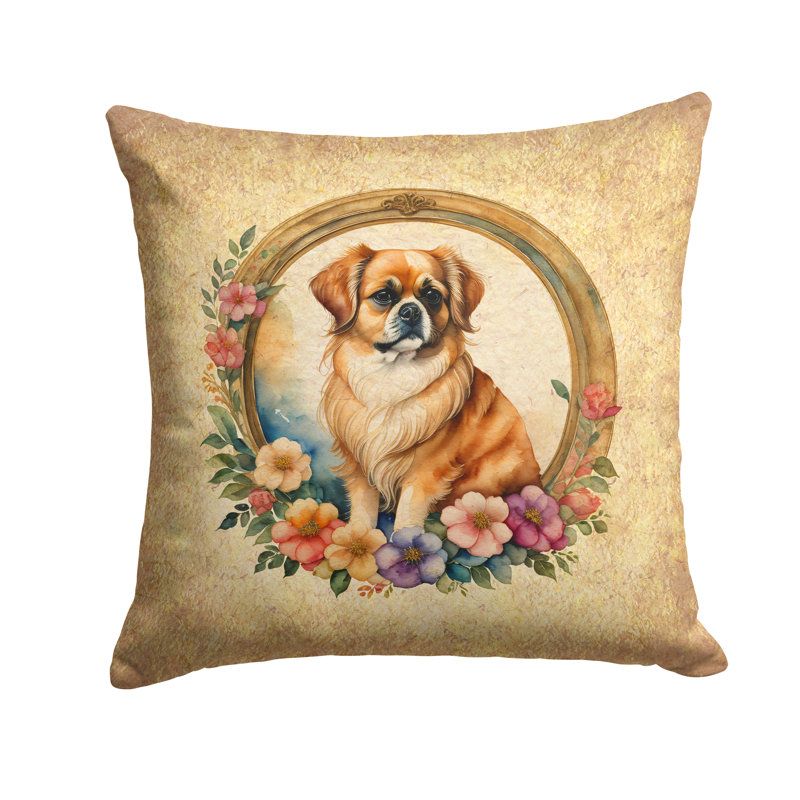Outdoor Throw Pillow, 18" H x 18" W x 4" D