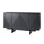 147cm 4-Door Fluted Manufactured Wood Sideboard with Adjustable Shelves and Cable Management  -131213584