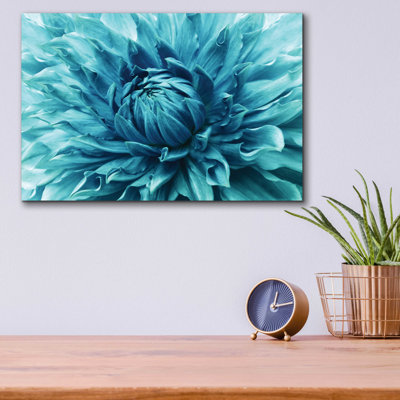 " Turquoise Dahlia " by Epic Art Portfolio