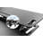Adjustable Height Plastic / Acrylic Steel Standing Desk Converter