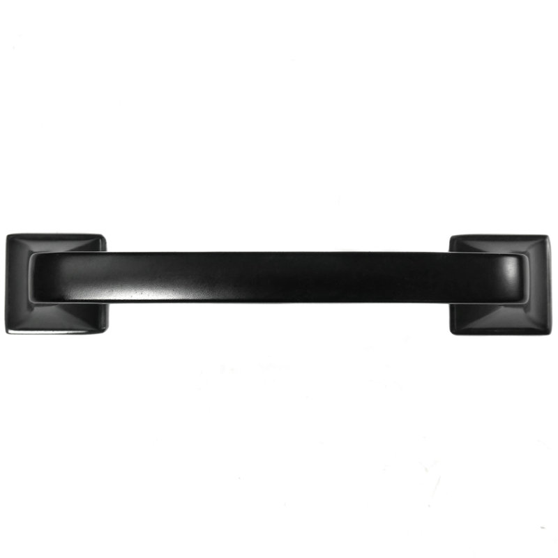 Matte Black 3-3/4" Center-to-Center Cabinet Bar Pull