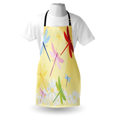 No Pattern Bib Apron