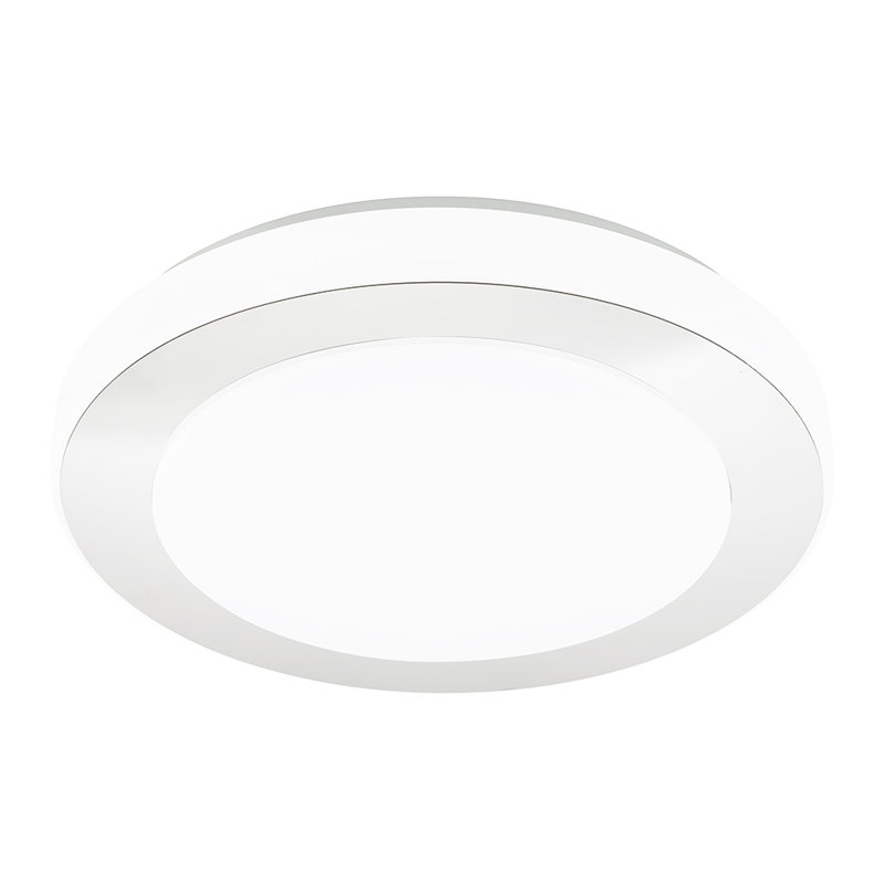 Plafonnier encastré simple à 1 lumière DEL Mccluney, H 3,7 po x l 15 po x P 15 po