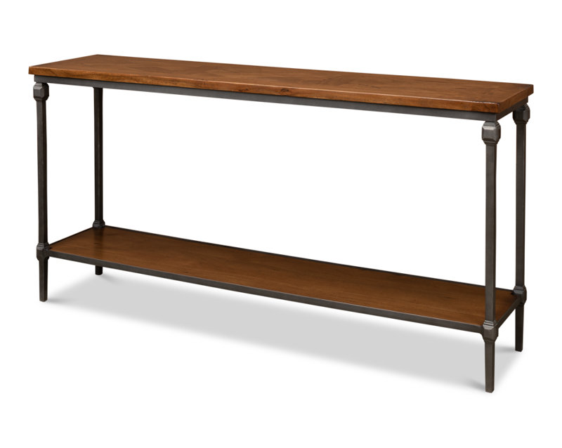 Maymie 60'' W Solid Wood Console Table