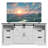 66" Farmhouse TV Stand with 4 Drawers for Up to 70 Inch TVs, Entertainment Center with Sliding Barn Door & Adjustable Shelf, 32" Tall TV Media Console Table for Living Room-972351152