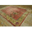 Tapis rose antique en laine Art déco