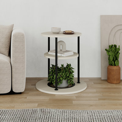 Flat Circle Side Table