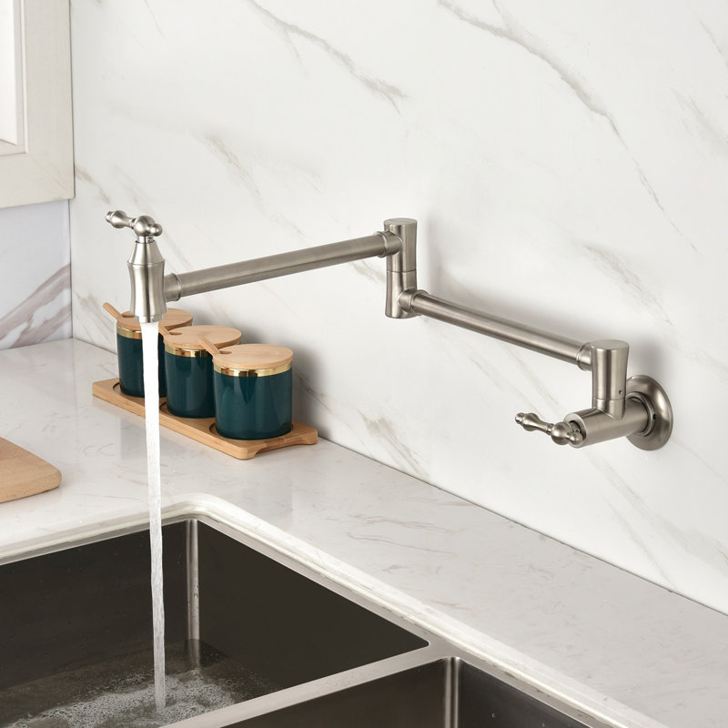 Naiyafly Kitchen Faucet, Brushed Nickel