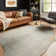 Kaci Performance Hand Hooked Faux Cowhide Animal Print Indoor Rug