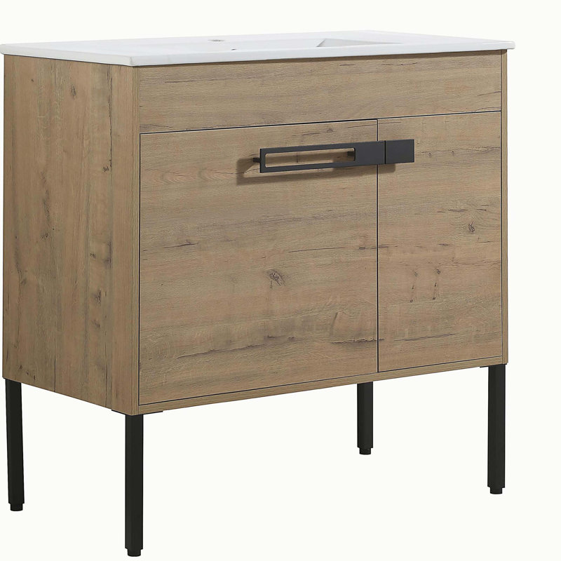 Meuble-lavabo autoportant ou flottant optionnel