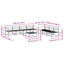  Outdoor Sofa Set 8 pcs