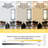 22" Square Crystal Chandelier Modern Crystal Ceiling Light 4 Lights Led Flush Mount Ceiling Light For Living Room Bedroom Kitchen (Dimmable)