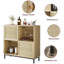 Armoire à buffet avec porte coulissante