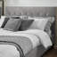 Dekeyzer Luxury Upholstered Bed - Chesterfield Style Headboard, Crisp Modern Design-598948489-598948486