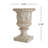 Valencia Handcrafted MGO Garden Urn With Antique Detailing And Drainage For Outdoor Elegance