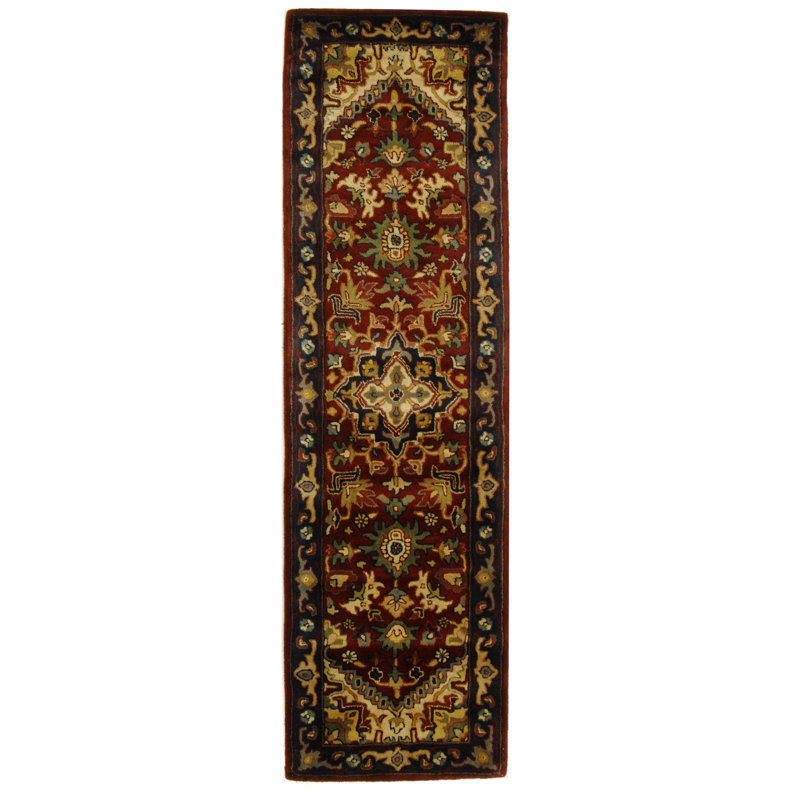 Alger Hand Tufted Wool Oriental Rug, Runner 2'3" x 10'