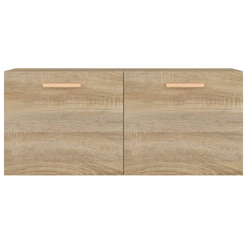 Kalojan Wall Mounted Shelf, Sonoma Oak