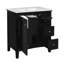 Meuble-lavabo 30 po avec lavabo en céramique-1878705682