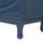 Elegant Navy Blue Sideboard Featuring Sophisticated Wavy Pattern Doors With Arched Groove Design In A Stylish Four-Door Layout,Adjustable, Suitable For Study, Entryway And Living Room-421305672