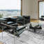 Mad Men Griff Metro Black&White Recycled P.E.T Area Rug-129389243