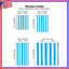 Blue White Vertical Stripes Window Curtains Stripes Sheer & Room Darkening - 2 Panels-226872240-226872236