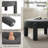 Modern Unique Design 32.3" W Upholstered Ottoman-1220683070