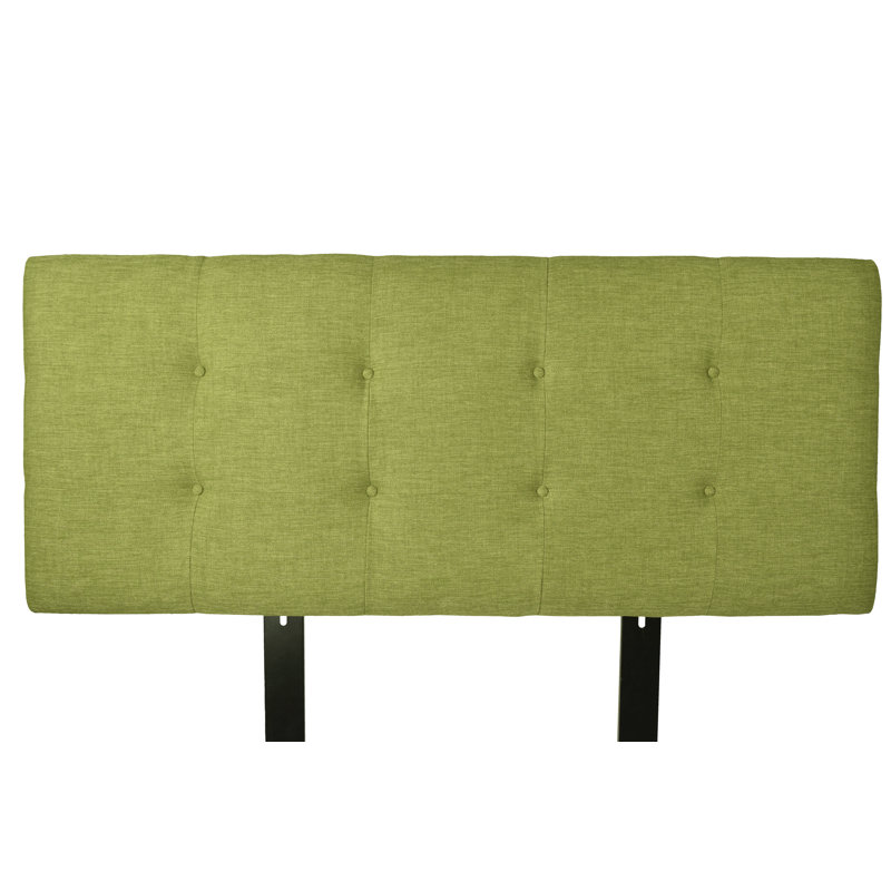 Zaylee Upholstered Headboard, California King, Grass
