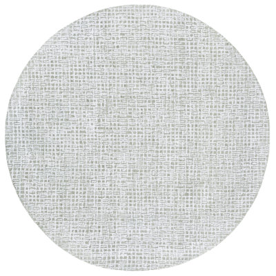 Seraiah Hand Tufted Viscose Wool Cotton With Latex Rug in Sage/Ivory