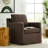 Serene Fabric Slipcovered Swivel Armchair-101323731
