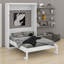 Lit escamotable escamotable dans une armoire Murphy-981016519-981016512