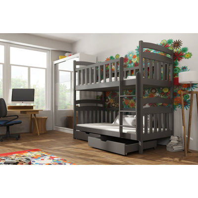 Peregrine Storage Bunk Bed with Mattress