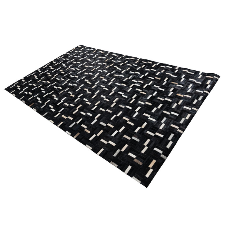 Tapis noir Isidore