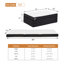 Surmatelas pliable en mousse à mémoire de forme 3 po à 3 po Colligan-1320464088-1286785120