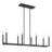 Marbleton 8-Light Dimmable Steel Linear Chandelier-87344394