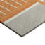 Tapis bleu intérieur / extérieur en polyester tissé à la machine Amante-87396054